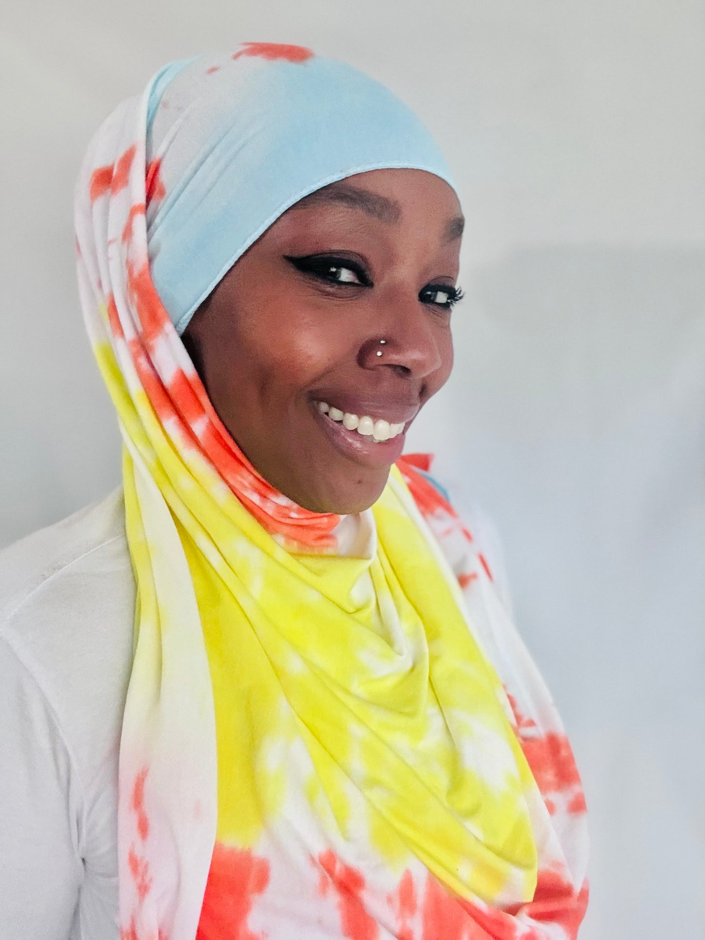 Blue Sunshine Jersey Hijab