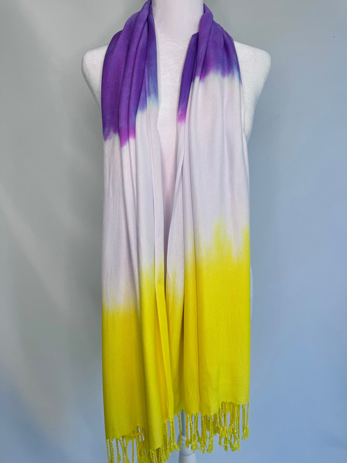 Grape Lemonade II Ombre Pashmina Hijab