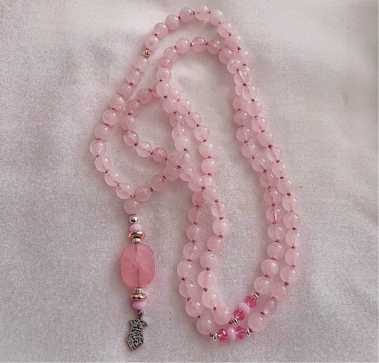 Rose Quartz Tasbih