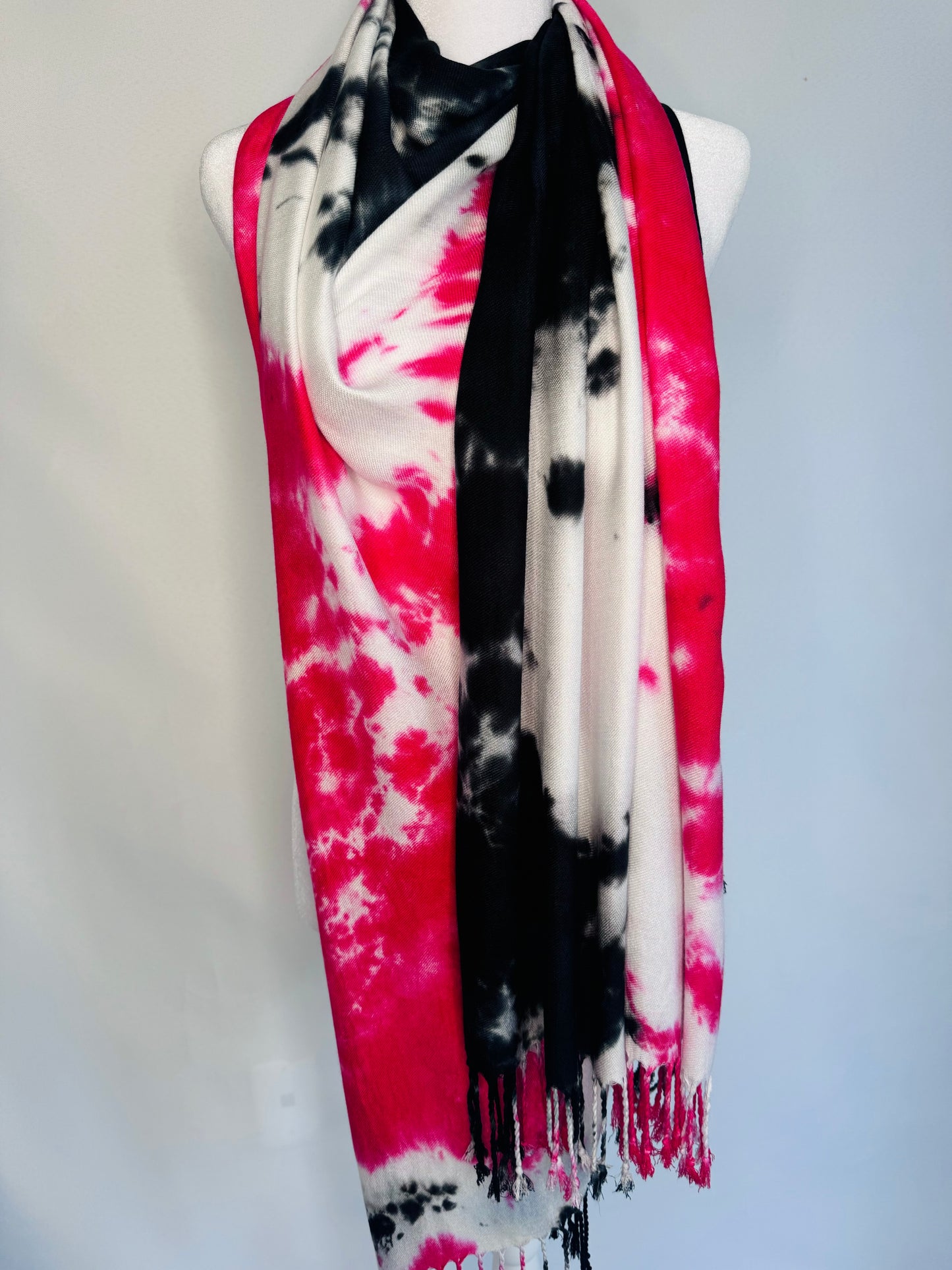 Black Cherry Pashmina Hijab