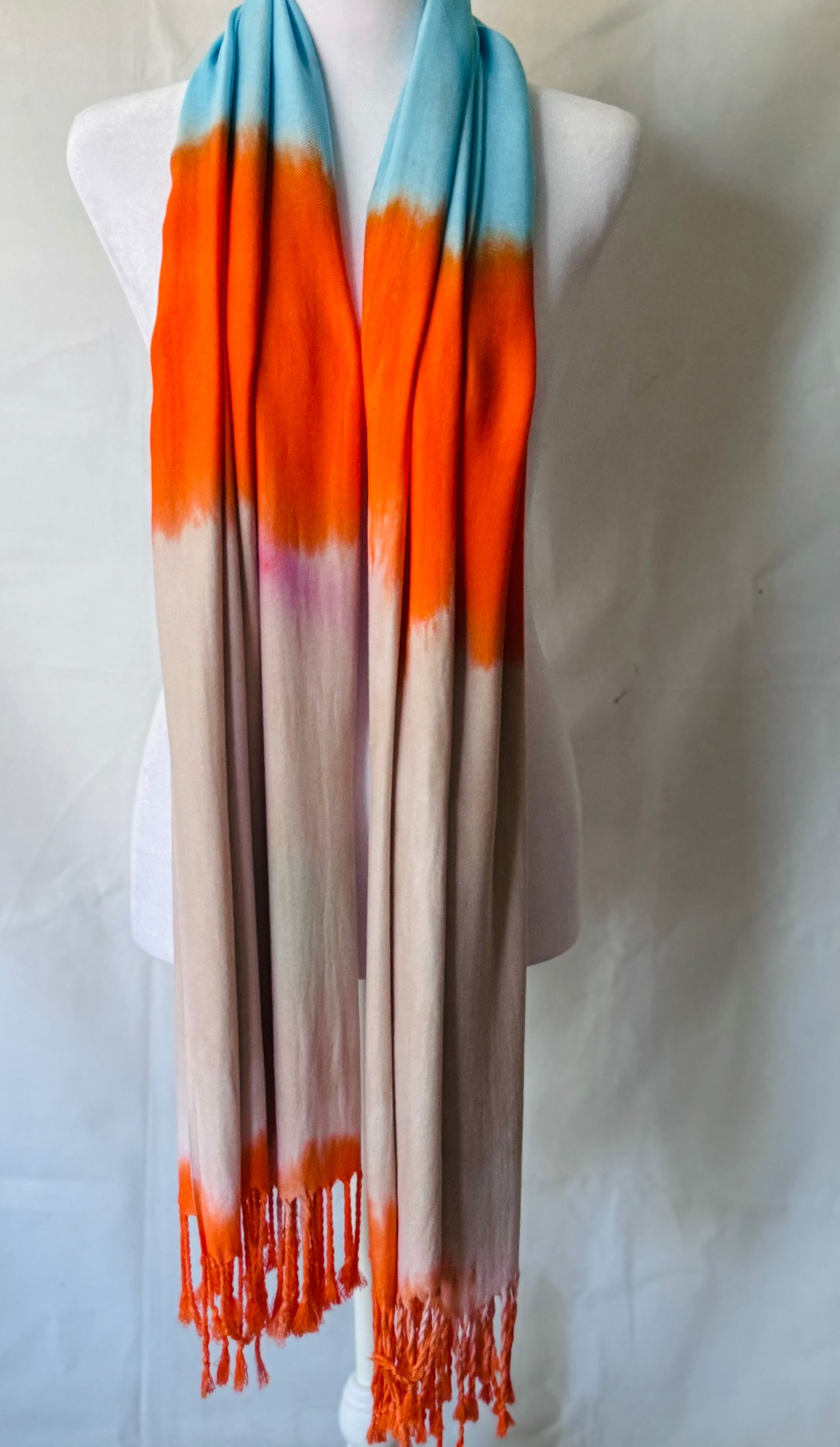 Ombre Earth Pashmina Hijab