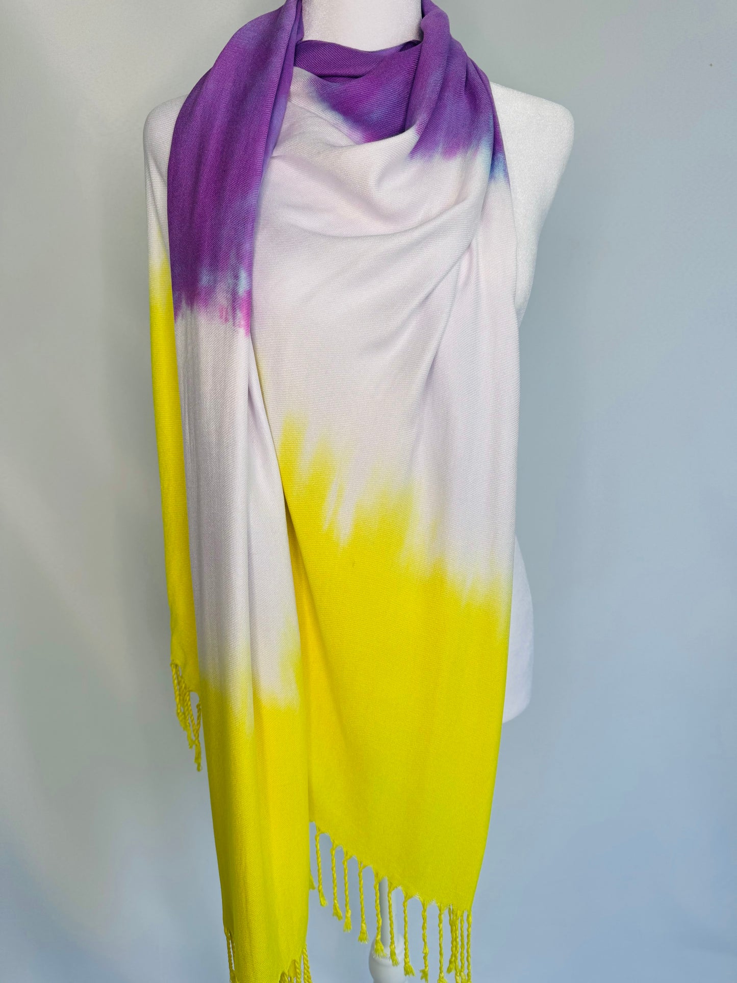 Grape Lemonade II Ombre Pashmina Hijab